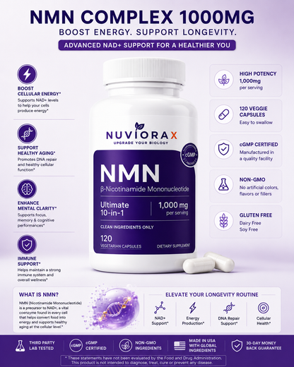 NMN + Astaxanthin Longevity Stack